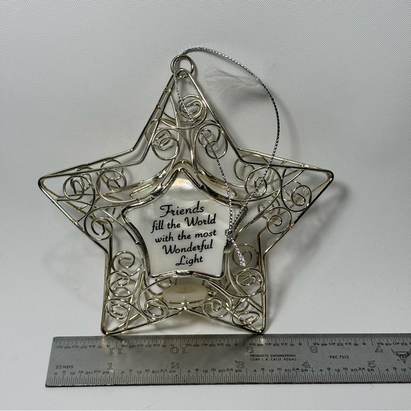 💕2/$20💕 Carlton Cards American Greetings Heirloom Star Ornament - Illuminates - Picture 5 of 8